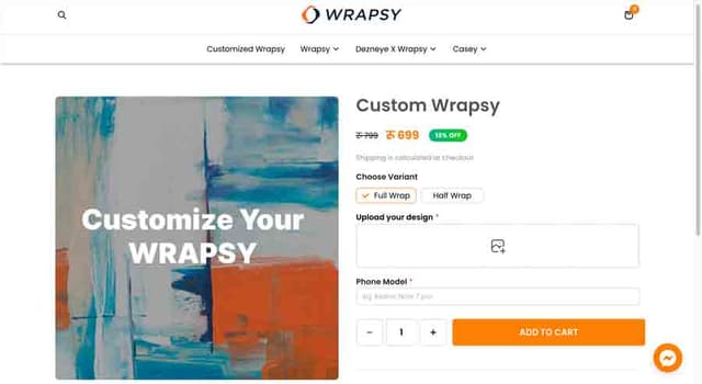 Wrapsy Nepal Overview: Custom Skin for Phones & Laptops