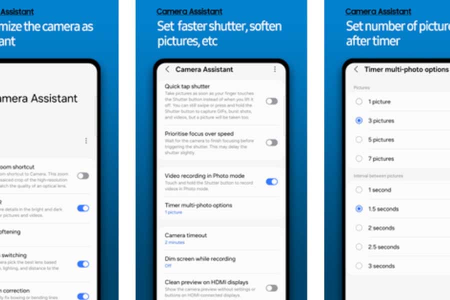 Samsung Camera Assistant: What's new? Features and Availability