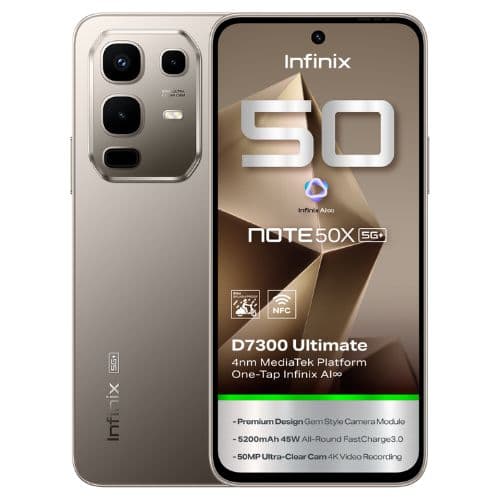 Infinix Note 50x - Full Specifications, Official Price & Expert Rating