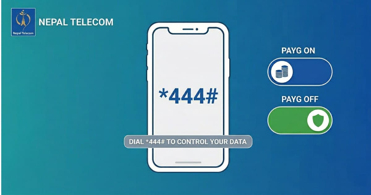 Nepal Telecom PAYG Disable Feature: Avoid Balance Loss After Data Pack Ends