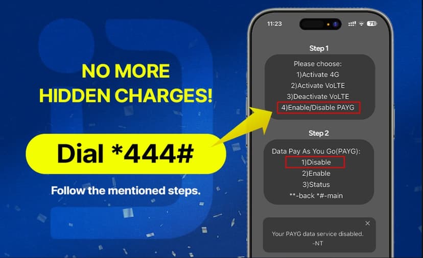 Nepal Telecom PAYG Disable Feature: Avoid Balance Loss After Data Pack Ends