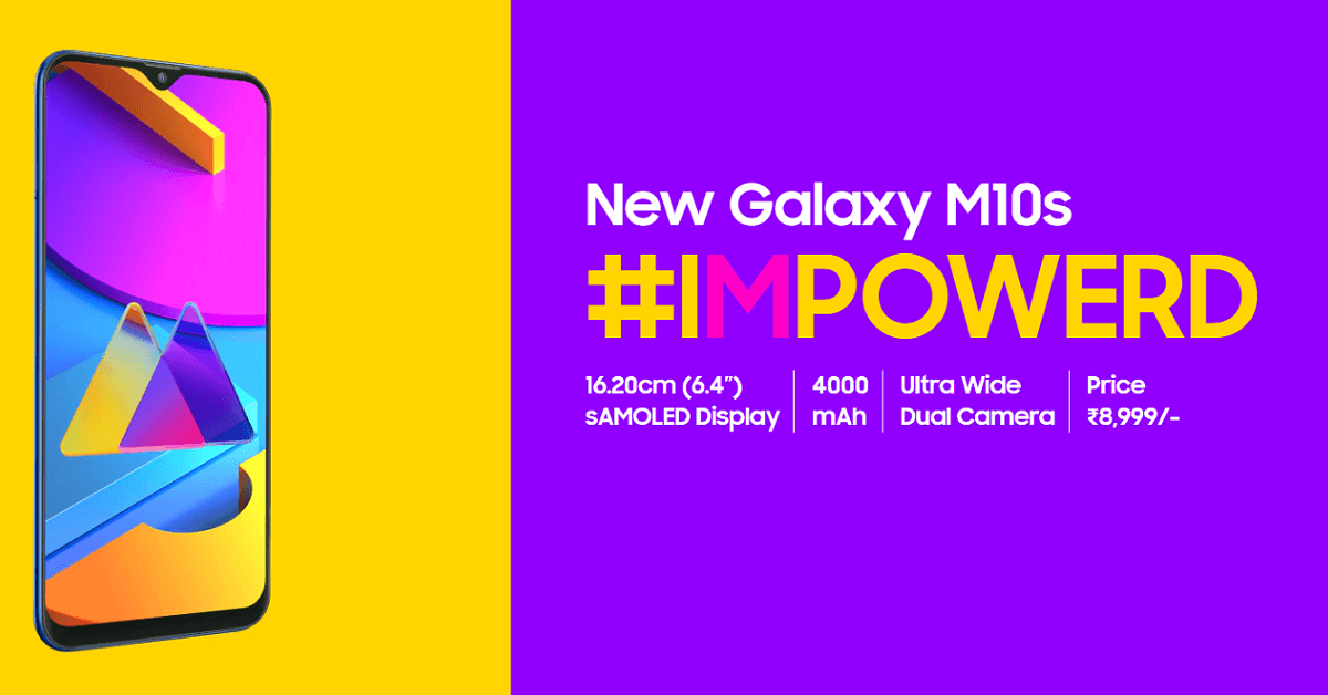 samsung galaxy m10s launch date